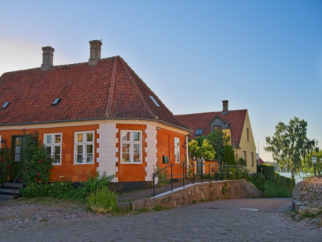 danish village road