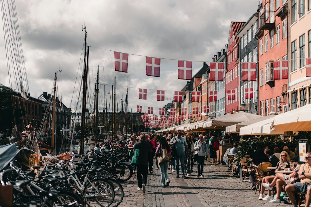 group of young artists in denmark