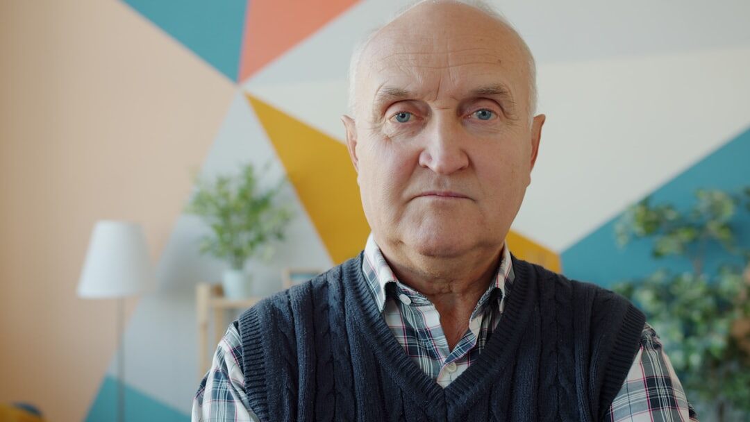 elderly man portrait