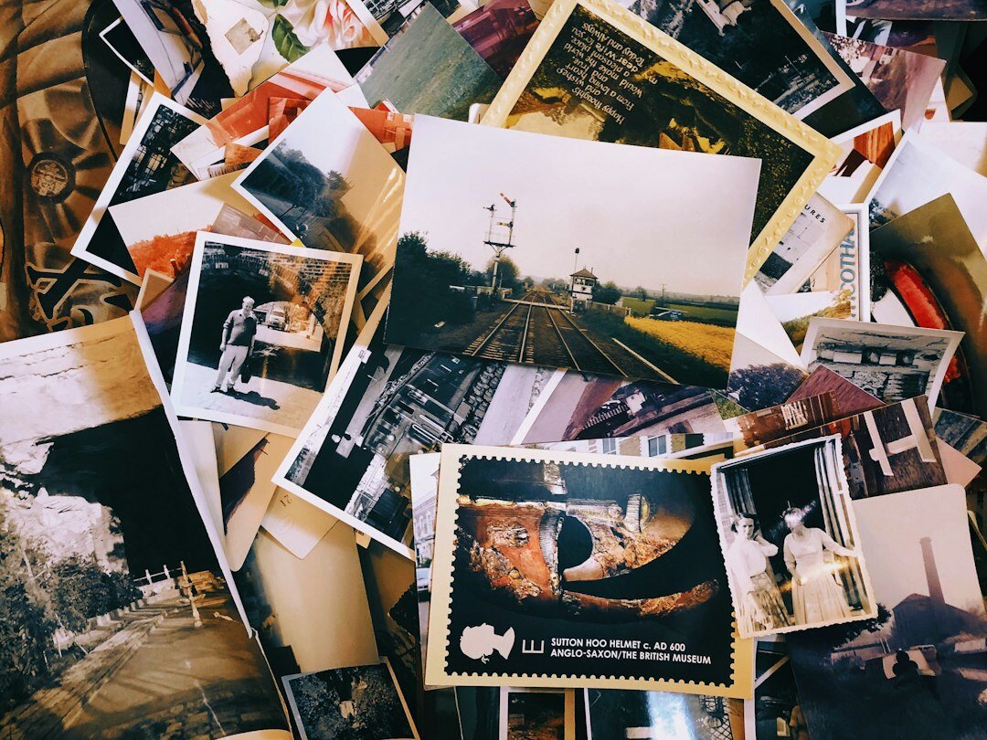 old letters and photos